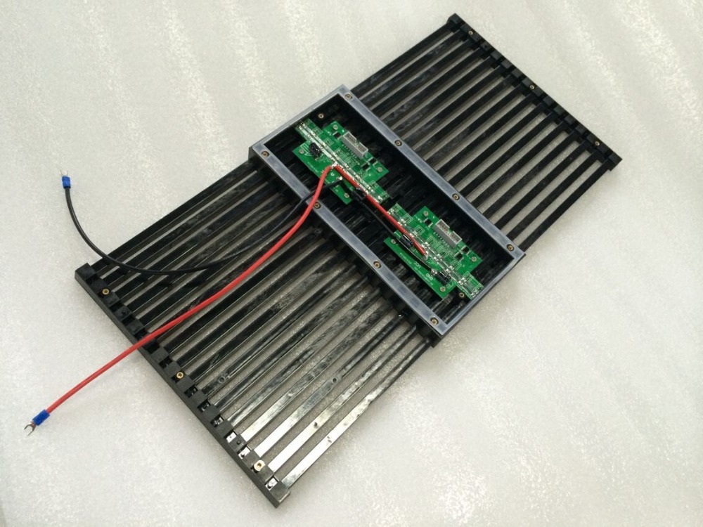 P16 hollowing-out cabinets flexible led display screen for large advertising
