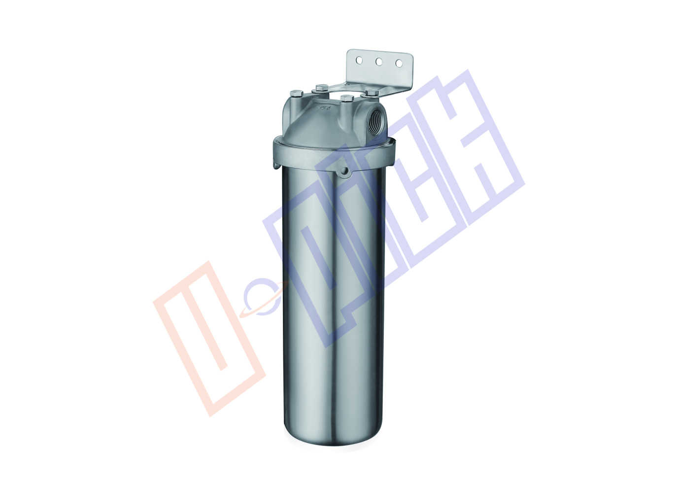 Domestic wall-mounted filter housing