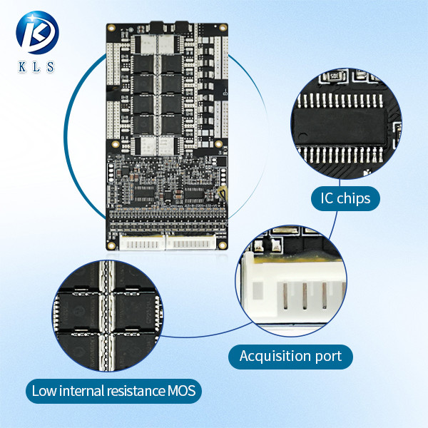 10S 16S 17S 18S 19S 20S BMS Board For 30A 40A 60A 80A Lithium Ion Battery Protection