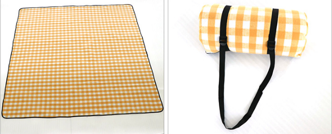 180*200 Picnic Rug Extra Large Picnic Blanket Red And White
