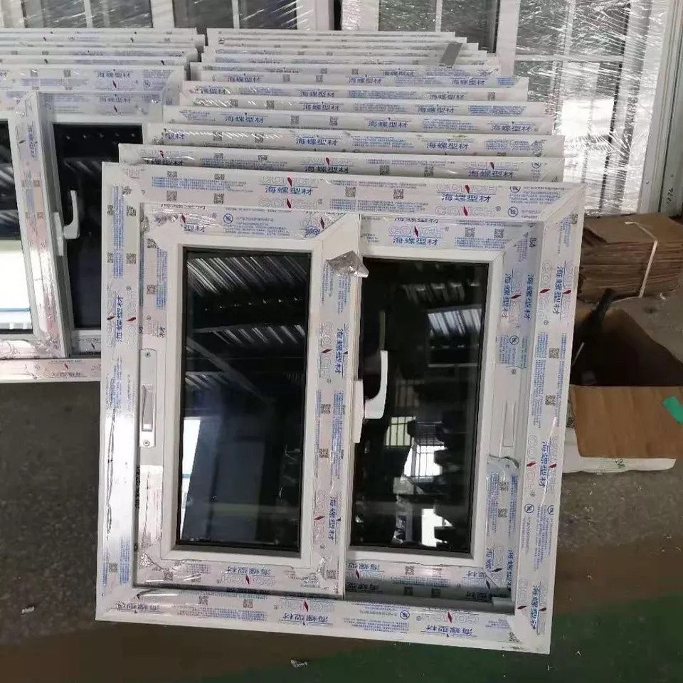 PVC Impact Hurricane Proof Sliding Window Laminated Glass Windows For Home
