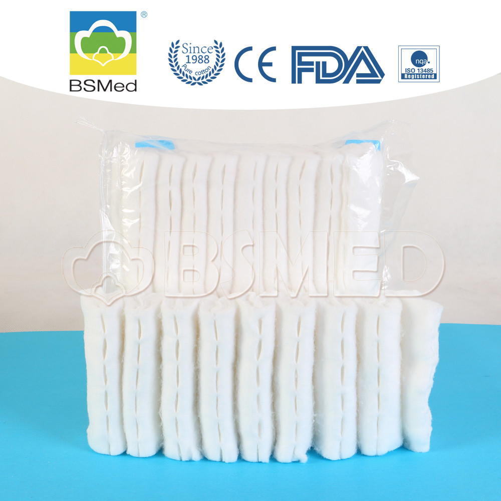 100% Pure Zigzag Cotton Soft Absorbent Medical Zig Zag Cotton Wool