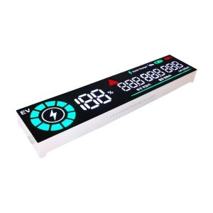 Buy cheap Enhanced Background Customized 7 Segment LED Display White Green Red product