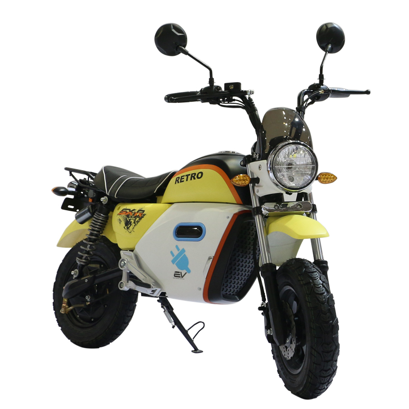 Retro Electric Dirt Bike 48V 500W Two Wheel Electric Bike Scooter For Kids