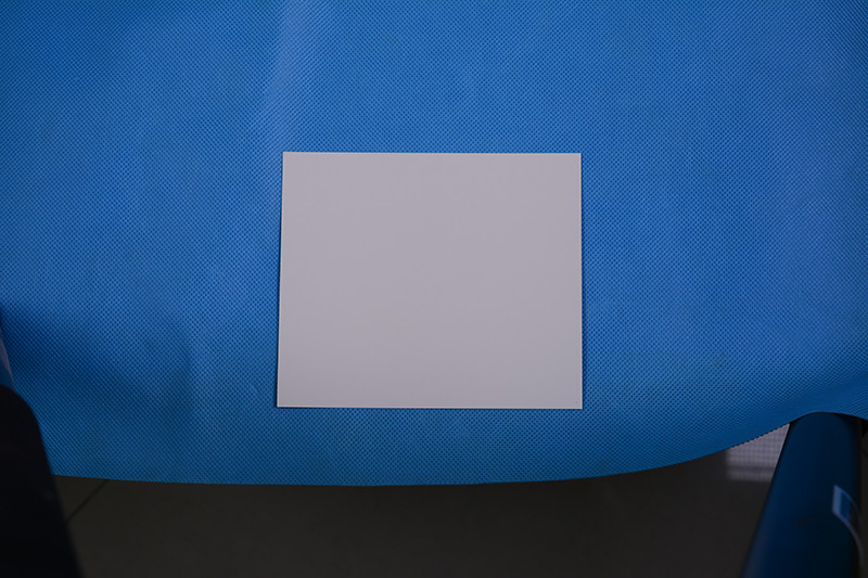 C157 Black low gloss palm print backing sheet