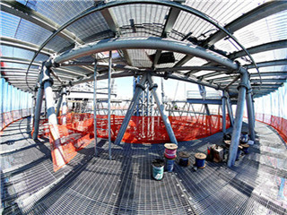 platform steel grating