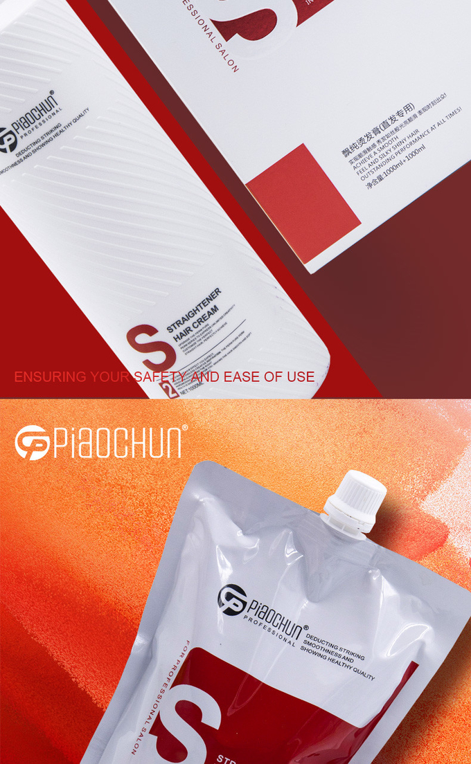 Salon Use Hair Protector Cream For Straightening , Frizz Control Cream Long Lasting