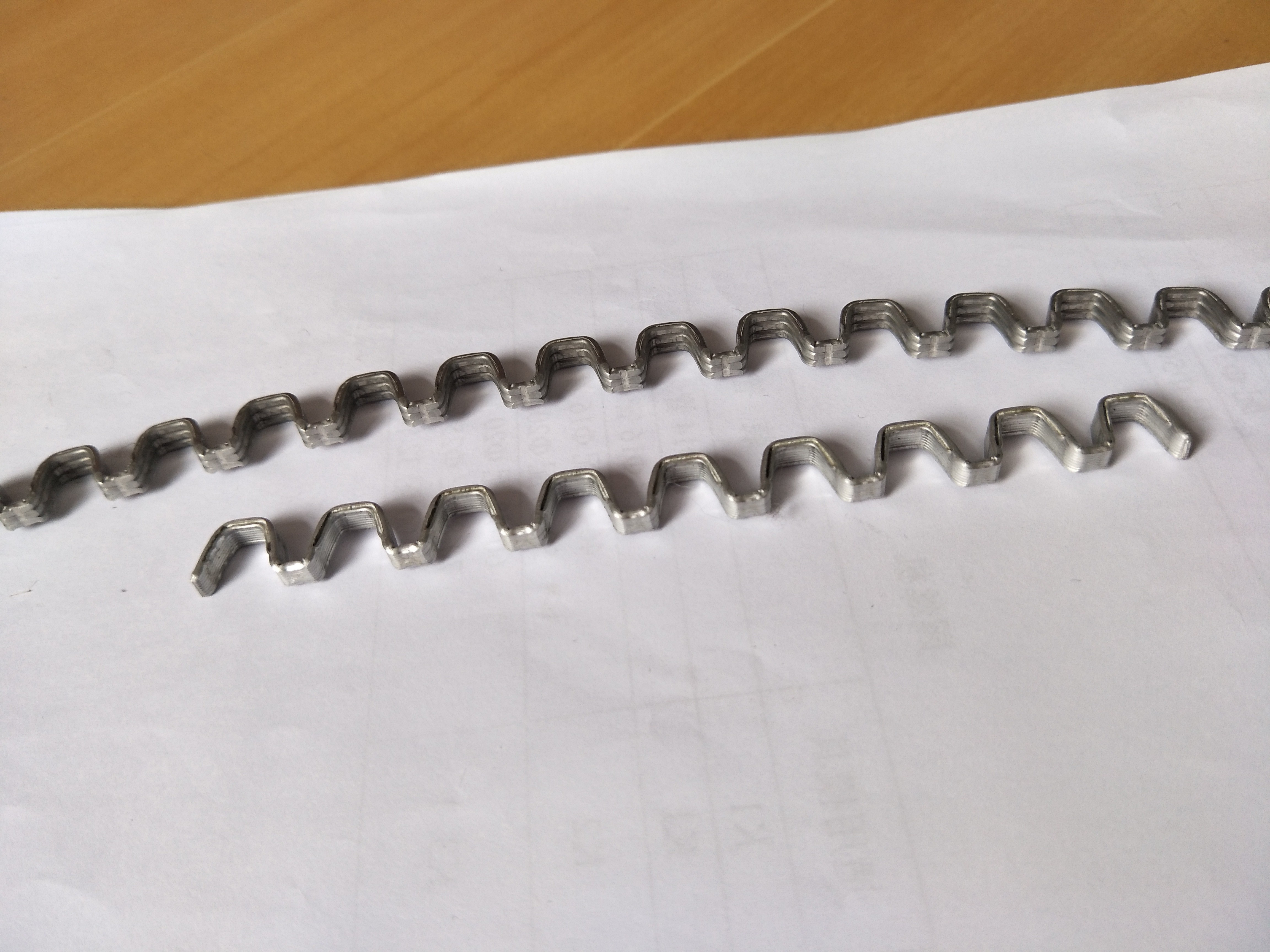 R Shape Ham Sausage Greatwall Clip / Aluminum Sausage Clip 4000Numbers/Roll 6000Numbers/Roll