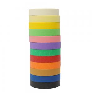 China 25mmx50m Edge Banding Color Masking Tape Without Residue on sale