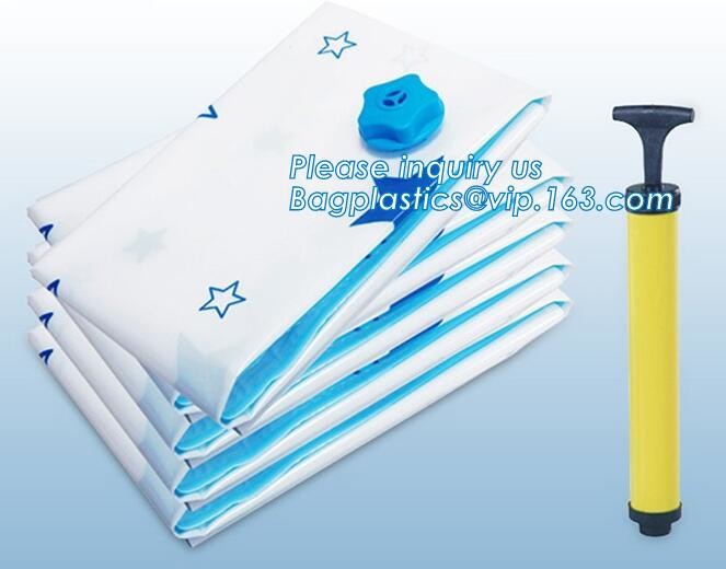 vacuum travel bag pa pe vacuum storage bag roll up, hand rolling pa vacumm bag, plastic vacuum travel bag, bagplastics
