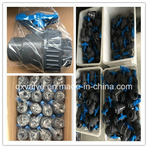 Gray PVC Union Valve for Irrigation and Water Supply Use!