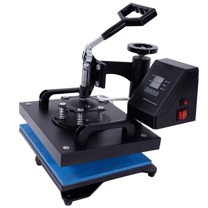 Manual Clamshell Heat Press Flat Heat Press Machine For Sublimation Blanks Printing
