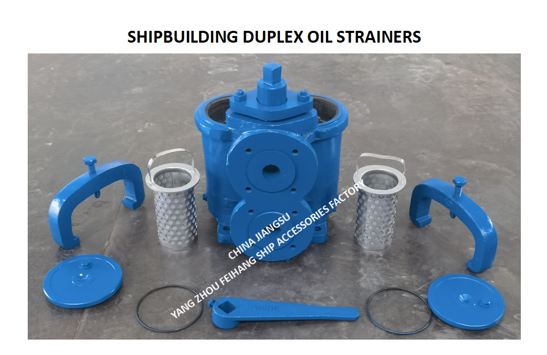 JIS 7202 / CBM1132 DUPLEX LUBE OIL FILTER STAINLESS STEEL