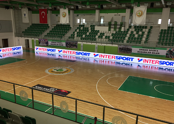 P6 P8 P10 stadium perimeter led display Advertising 1920Hz Anti collision