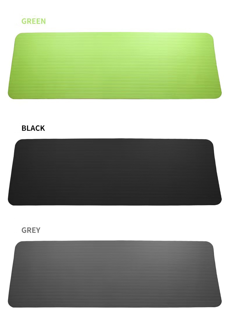 183*61*0.8cm Exercise Yoga Mat NBR Washable Custom Logo Yoga Mats