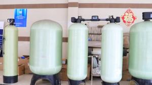 China Canature Huayu 150 psi pressure water treatment frp tank price /frp pressure vessel/fiberglass tank on sale