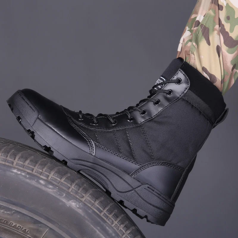 Army Style Military Hiking Boots Waterproof Lightweight Breathable Desert Boots