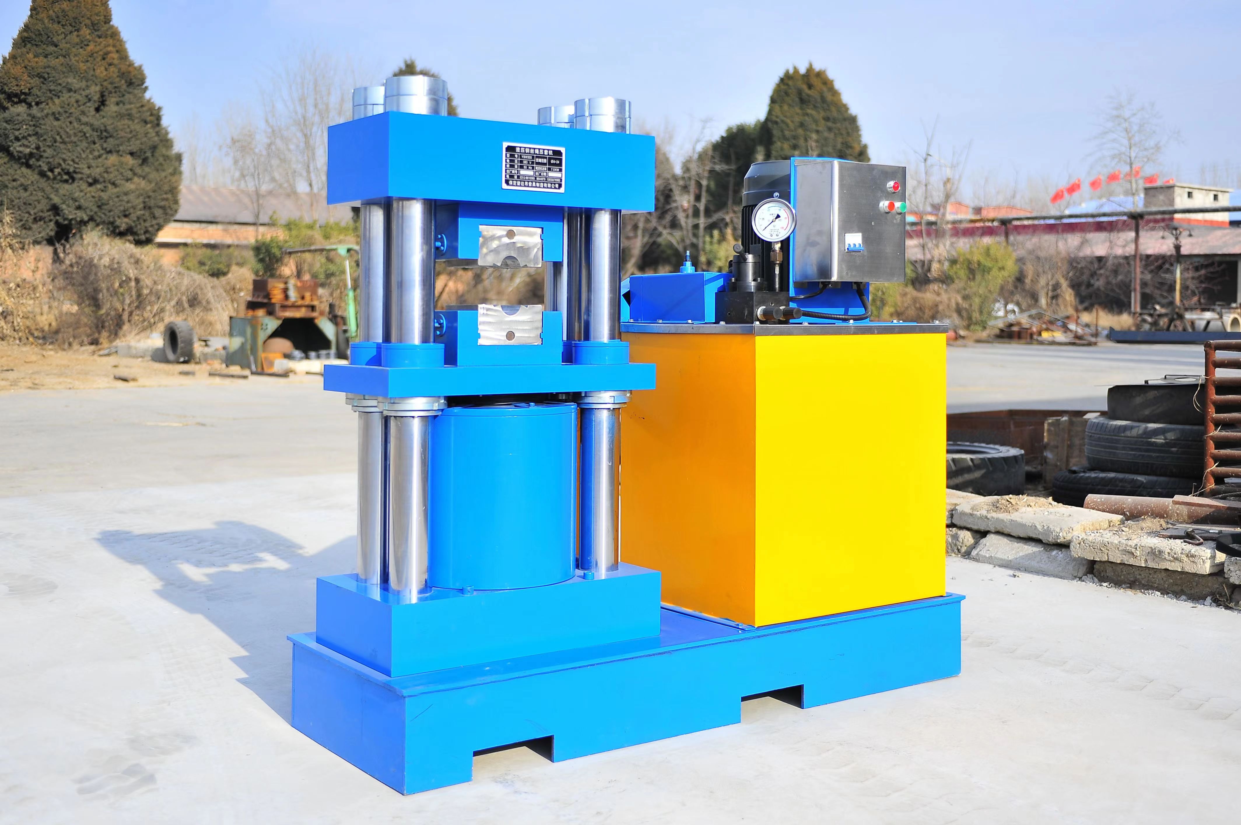 Hydraulic Wire Rope Sling Splicing Machine for Noiseless Processing of Steel Cables