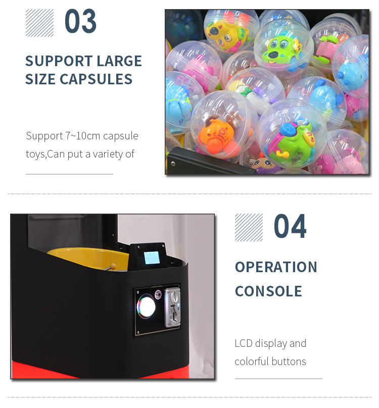 Capsule Gashapon Vending Machine Toys Pokemon 100Mm Plastic Ball Vending Machine Kids Coin Operated Janpan