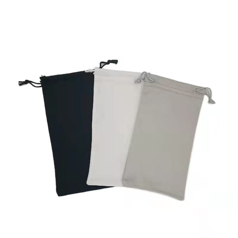 customizable black sunglasses cases package microfiber glasses bag sunglasses pouch