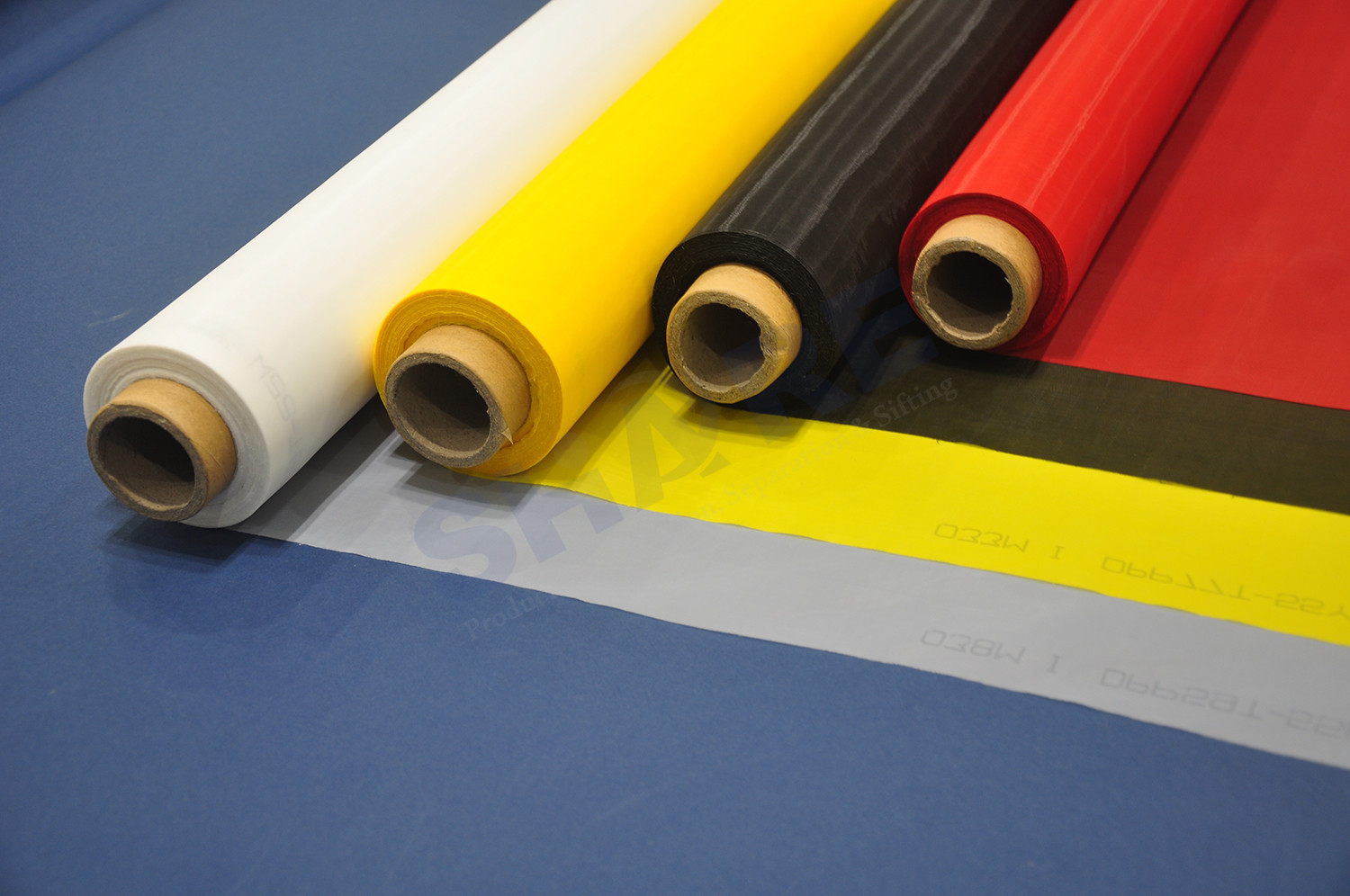 Yellow Screen Printing Bolting Cloth Mesh 120um 140 Mesh Low Elongation