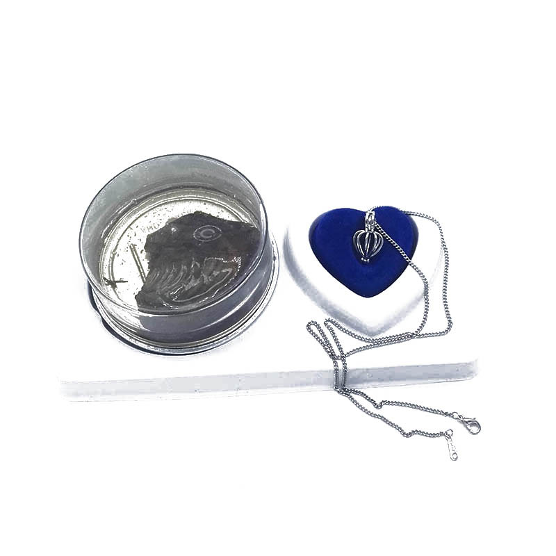 Custom Color Box Love Pearl 1 PCS Set included Chain Necklace with one Heart Drop Pendant Charms Women Jewelry