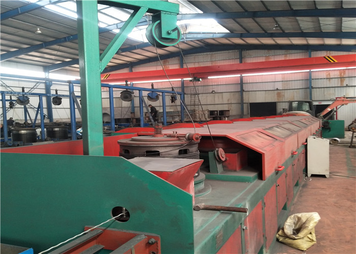 Straight line steel iron wire drawing machine with high efficient