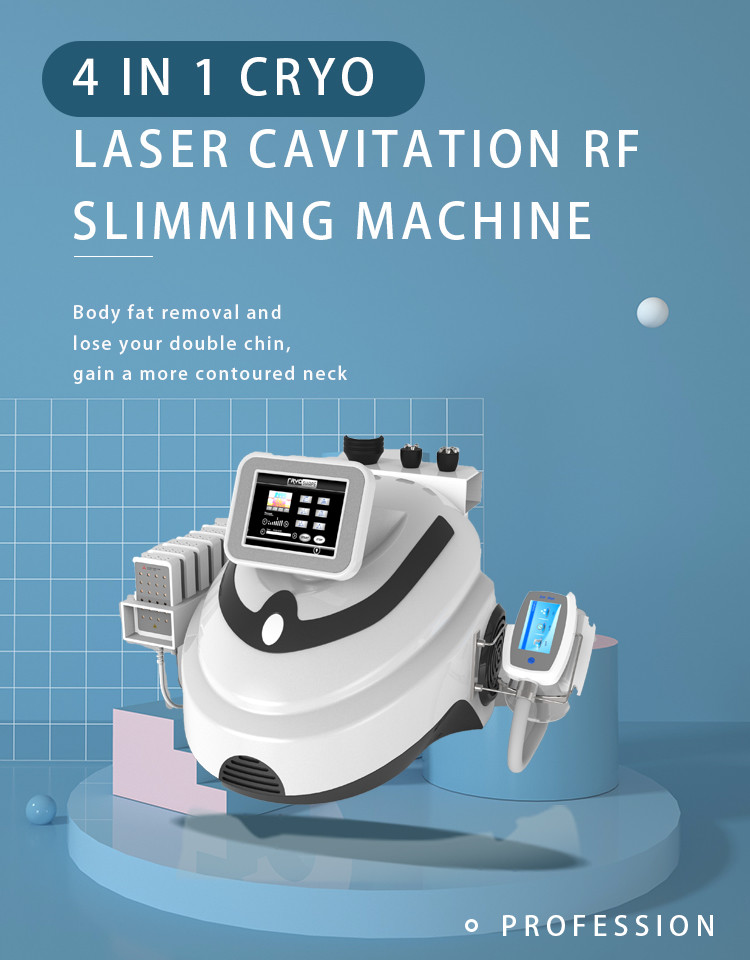 4 in 1 weight loss cavitation rf cryolipolysis lipo laser/criolipolisis fat freezing machine/cryolipolysis slimming mach