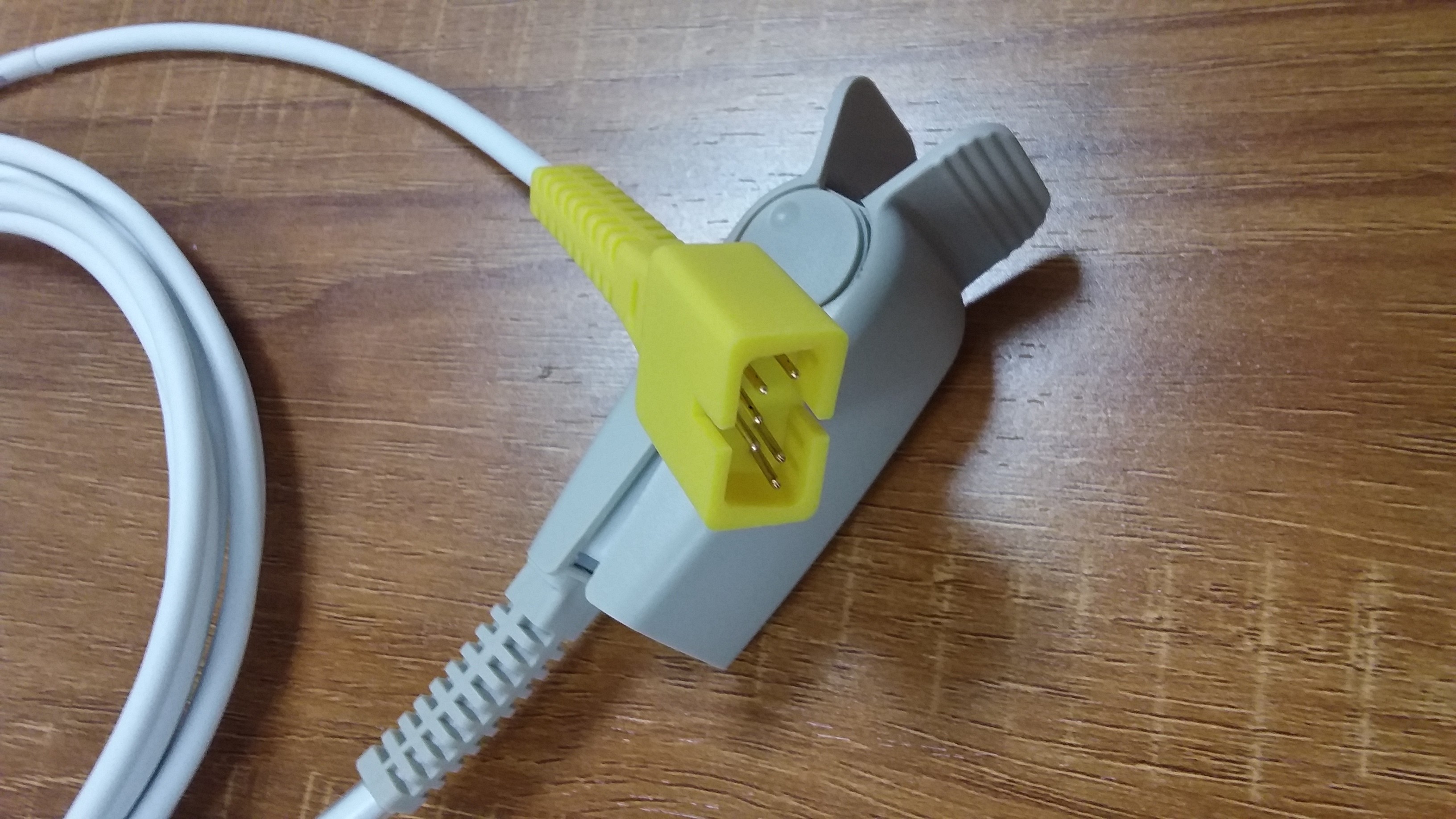 Replacement Reusable Spo2 Sensors MEK Compatible Medical Adult Finger Clip Type