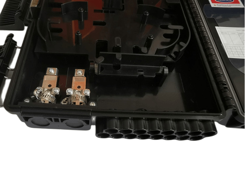 16Port Fiber Optic Terminal Box SC/LC/ST/FC LGX PLC SM/MM Wall-Mount