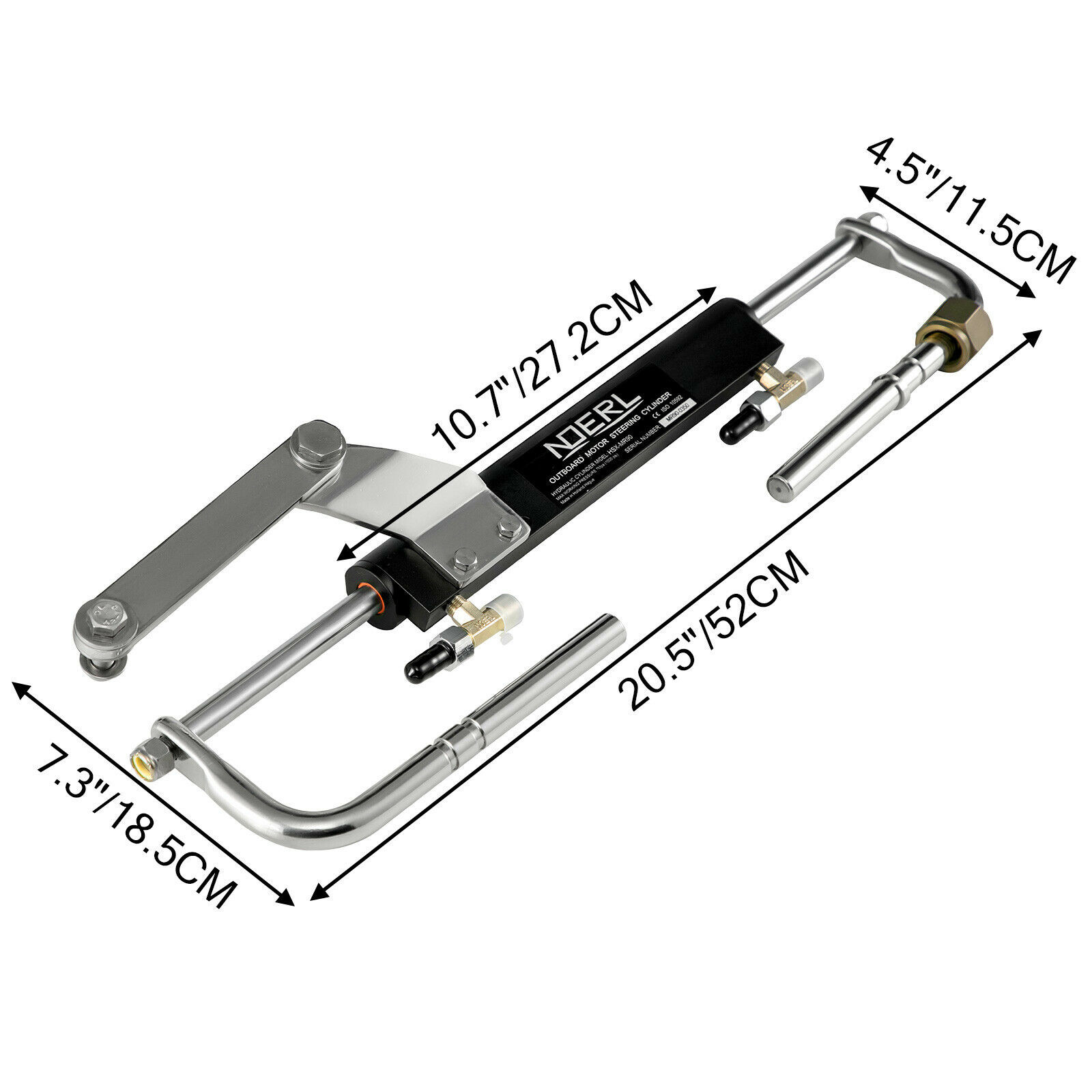 213mm Strode 150Hp Outboard Steering System Boat Steering Wheel Kit