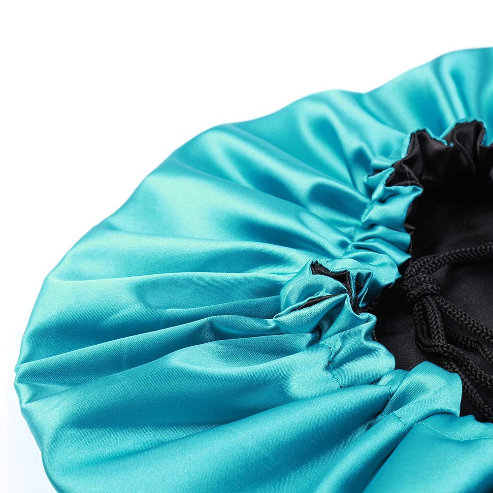 19mm Double Sided Reversible Silk Bonnet , Adults Silk Head Wrap Sleep