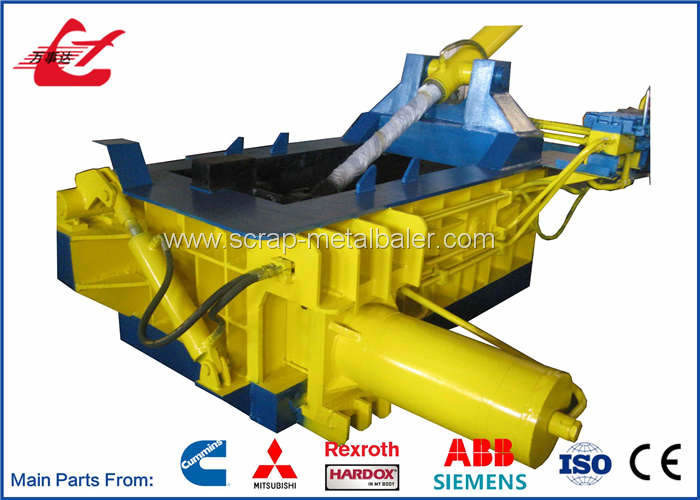 Aluminum Cans Scrap Baler Machine Hydraulic Metal Baler With Turn Out Discharging​
