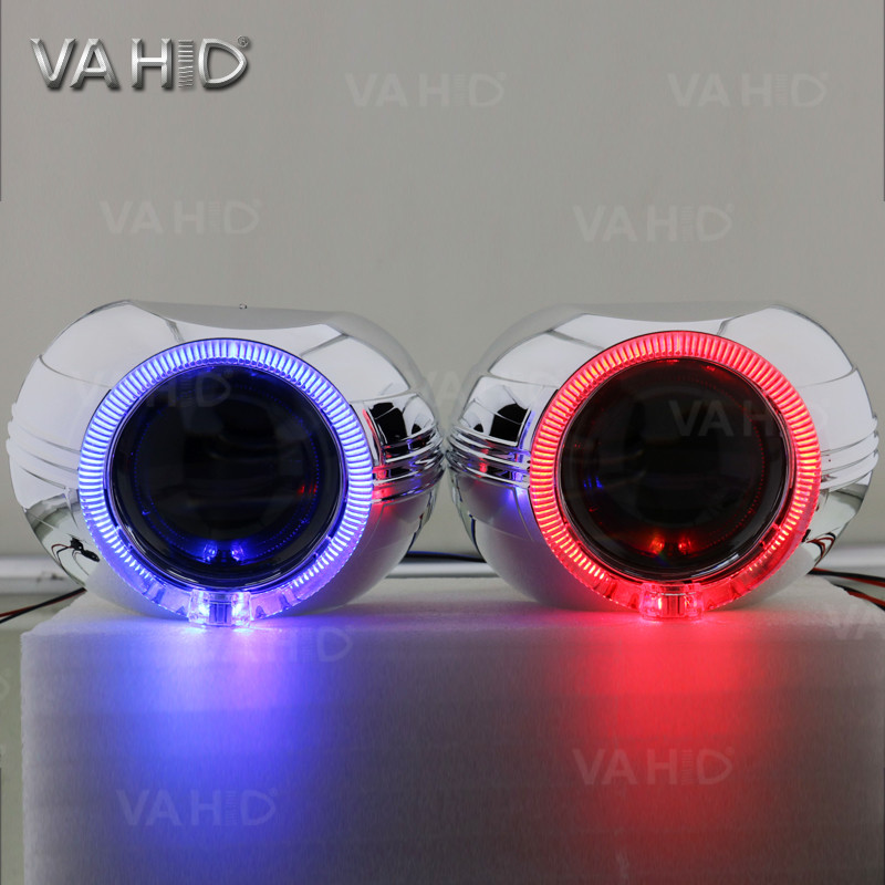 CH24 3.0inch Round Crystal angel eye Bixenon Car hid xenon projector kit