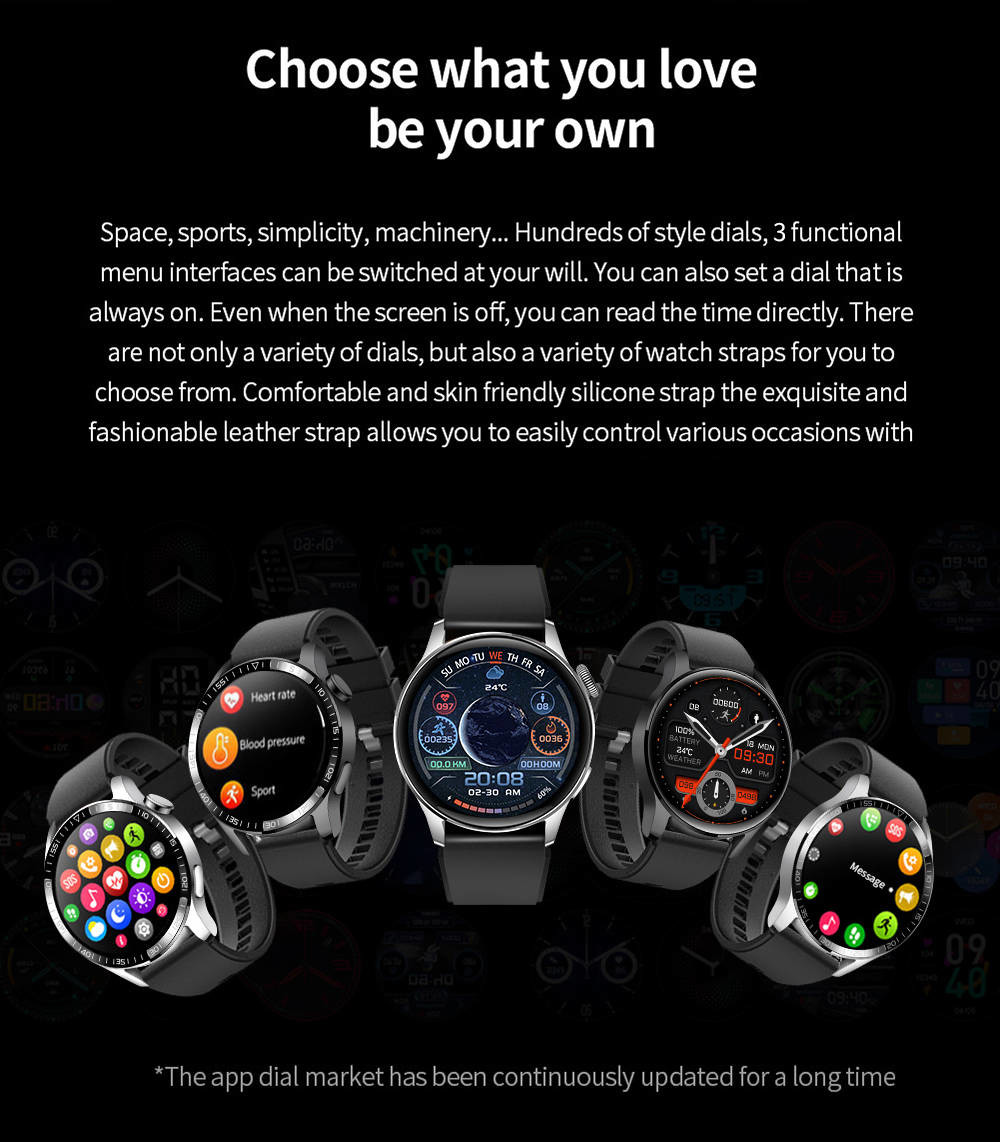 Continuous Heart Rate Smartwatch Bracelet 200mAH Wristband Fitness Running Track