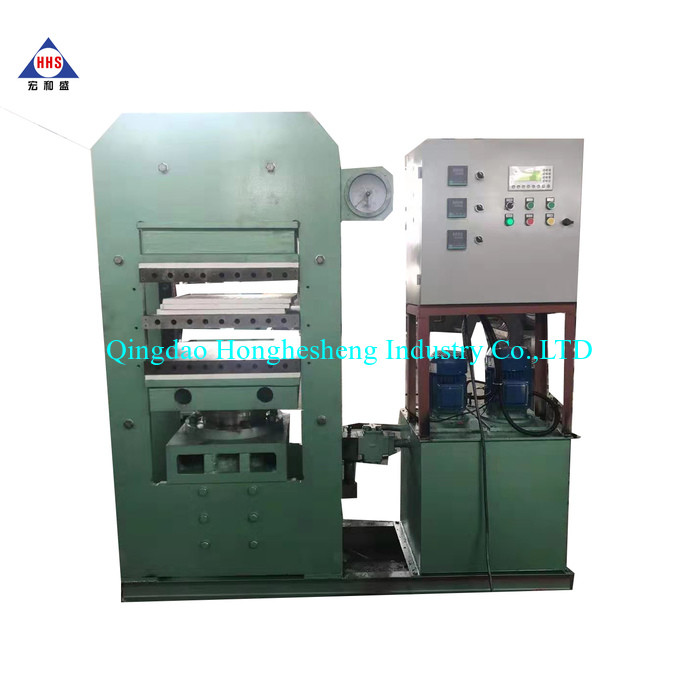 1000mm Rubber Plate Vulcanizing Press Machine For HOT Highway Slow Down Speed Bump