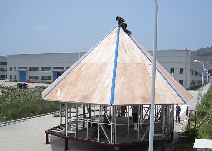 Light Gauge Steel Frame Overwater Bungalow holiday resort hotel villa
