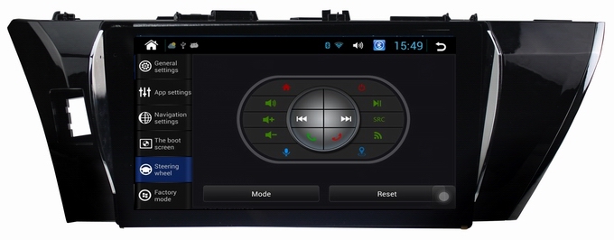 Ouchuangbo android 4.2 Toyota Corolla 2014 car dvd navigation radio stereo support 4 core canbus swc