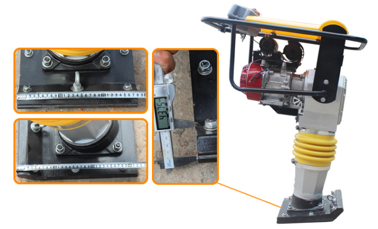 Unique Selling Point High Operating Efficiency Vibrating Rammer for Soil Compaction