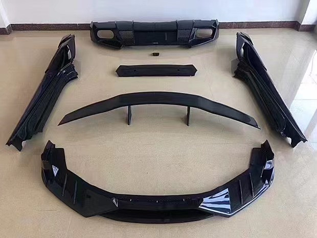 For Lamborghini LP580 LP610 Carbon Fiber Body Kit LP580 LP610 Upgraded MSY Style Front Lip Diffuser Spoiler Side Skirt