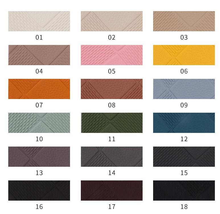1.1mm Car Floor Mats Leather Diamond Embossed PVC Floor Leather