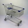 Buy cheap 180L High Capacity Q195 Steel Metal Shopping Trolley Asian Type from wholesalers