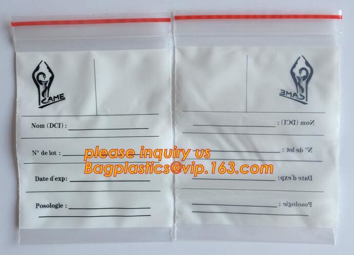 tablets pills packaging bag, poly medical dispenser k bag drug zipper bags reclosable bags, zipper bag medical min