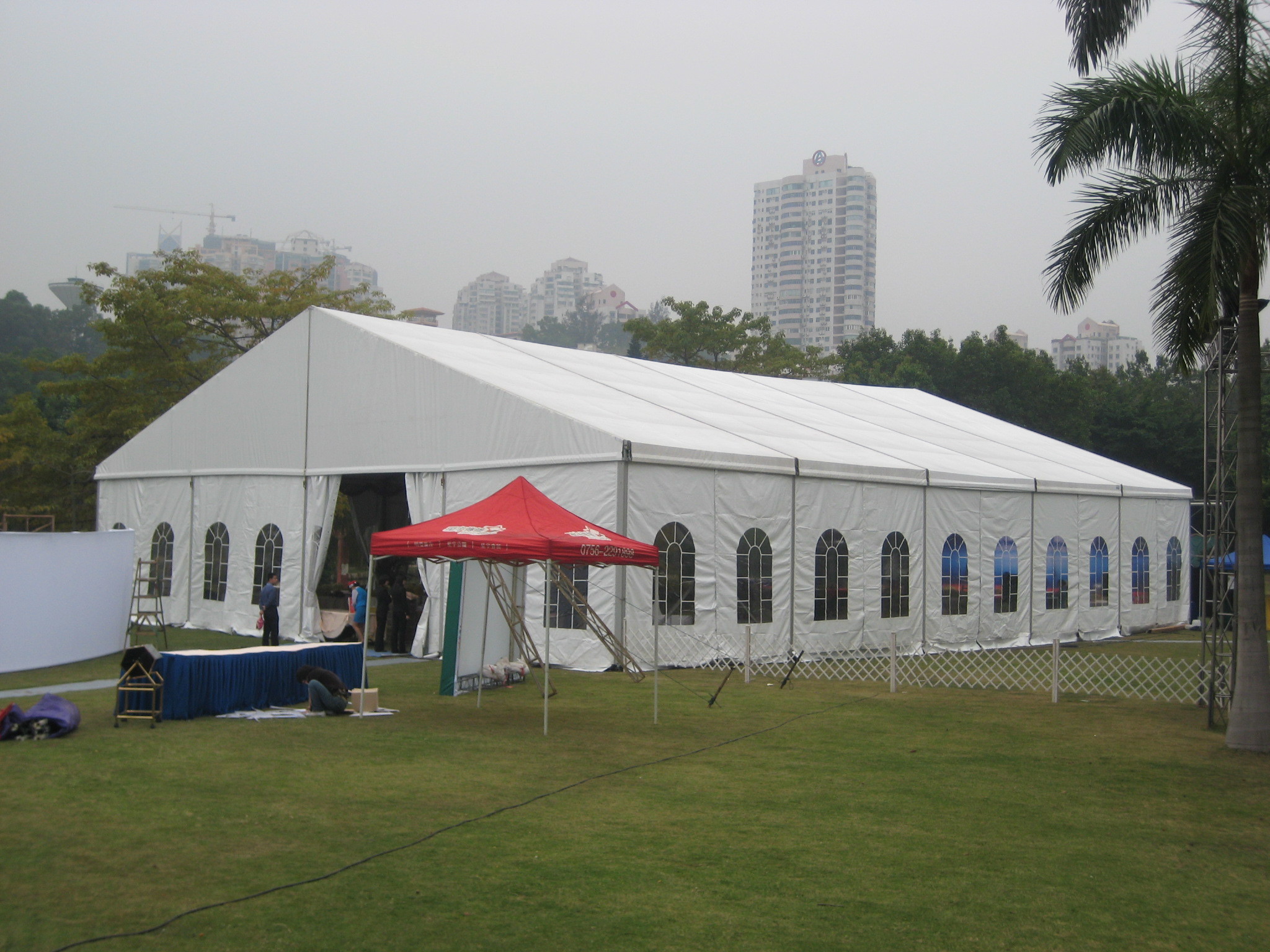 Marquee 15x30m Large Party Church Event Tents Holding 2000 People / 1000 Sqm