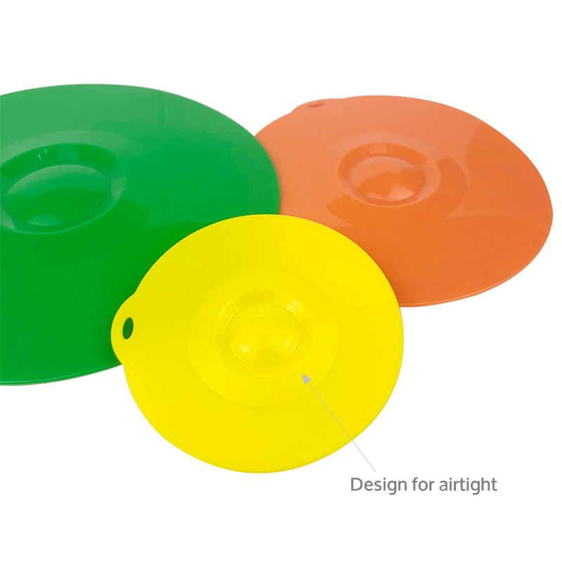 Dishwasher Safe Plastic Alternative Item Food Grade Pure BPA Free Microwavable Silicone Pot Bowl Sealing Lids for Food Storage