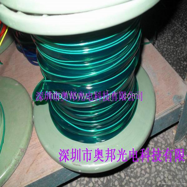 hot-selling high bright welt el wire/ el welted wire/ el cloth wire
