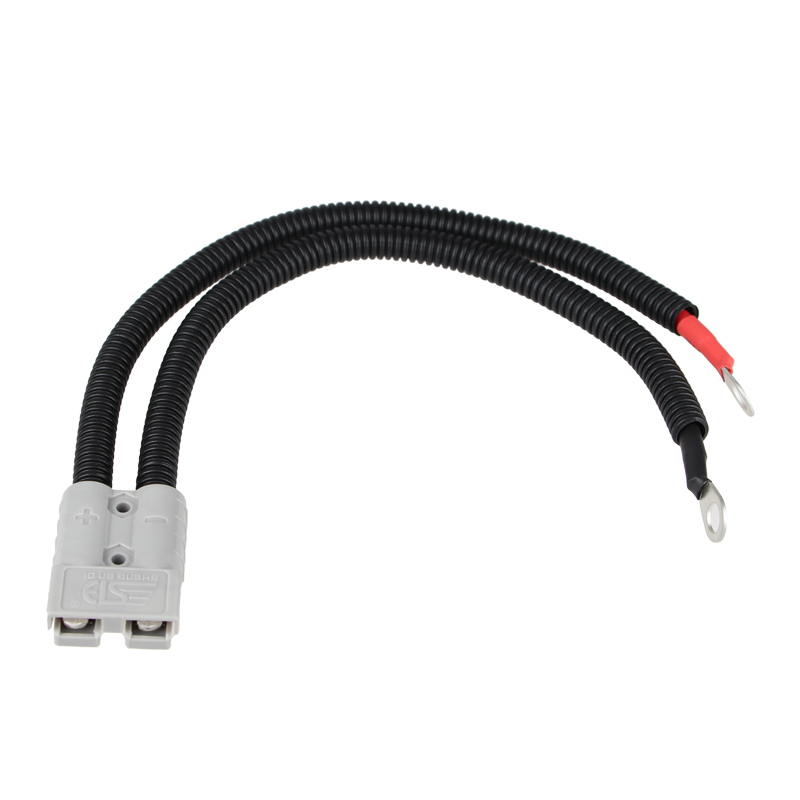 Anderson Automotive Wiring Harness 50A Connector Bellows 8AWG Car Battery Harness