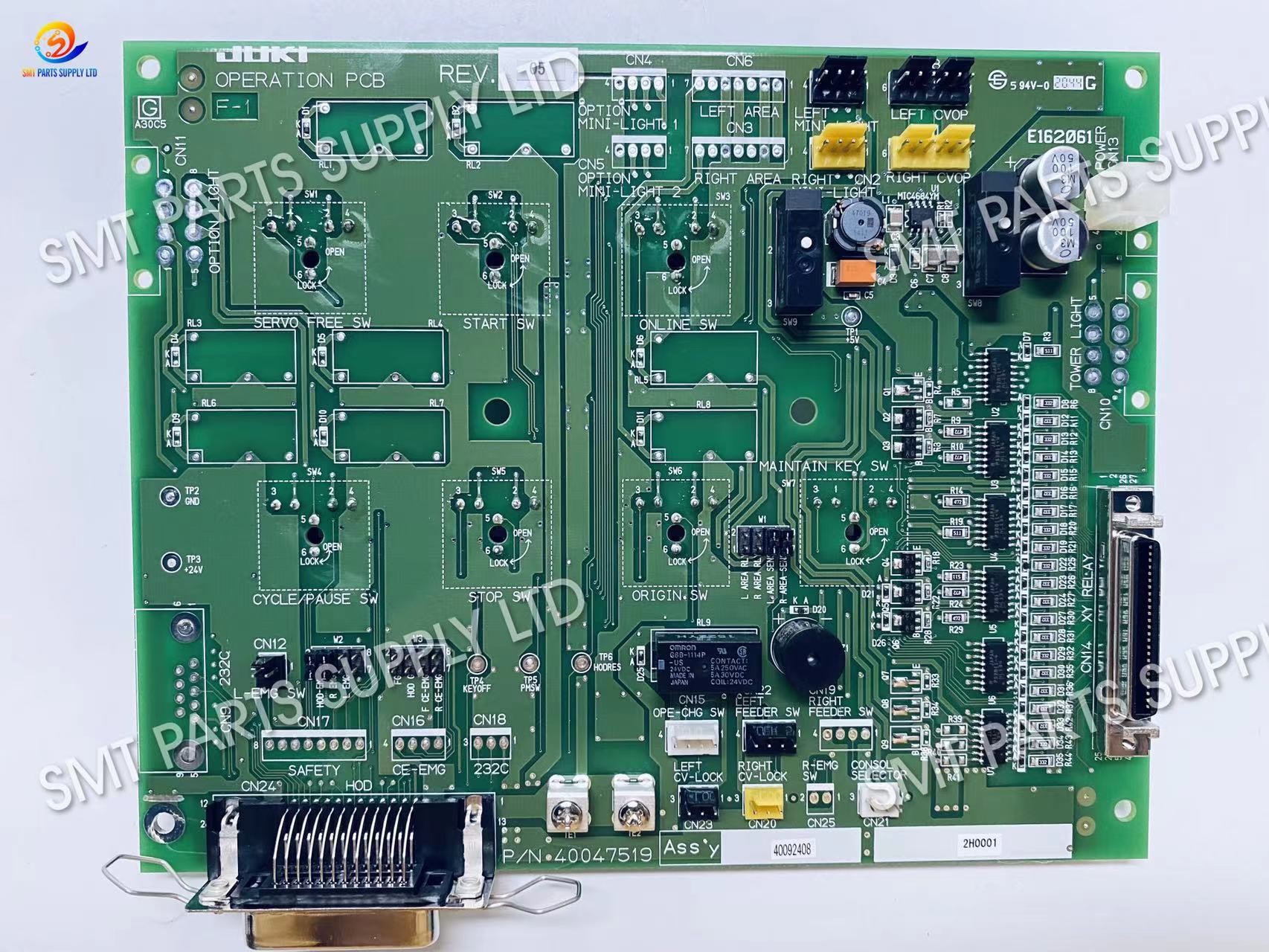 JUKI Operation PCB Board Front10 ASM 40092408 SMT Spare Parts Original New Used