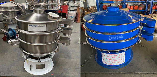 Low Noise Level Vibro Sifter Machine Industrial Sifter Accurate Separation 110 - 480 V