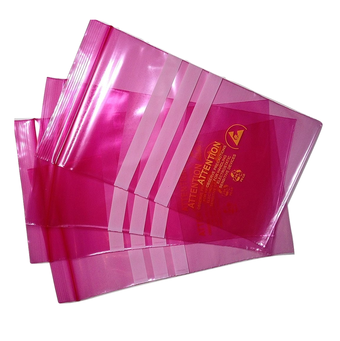 0.10mm thickness Vacuum ESD Shielding Bags for PCB motherboard